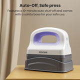 EENOUR Hat Press Machine, Mini Heat Press for Caps with 3 Heating Levels & Auto-Off, Handheld Cap Easy Press with 3"×5.5" Arched Heating Plate, 2 EENOUR