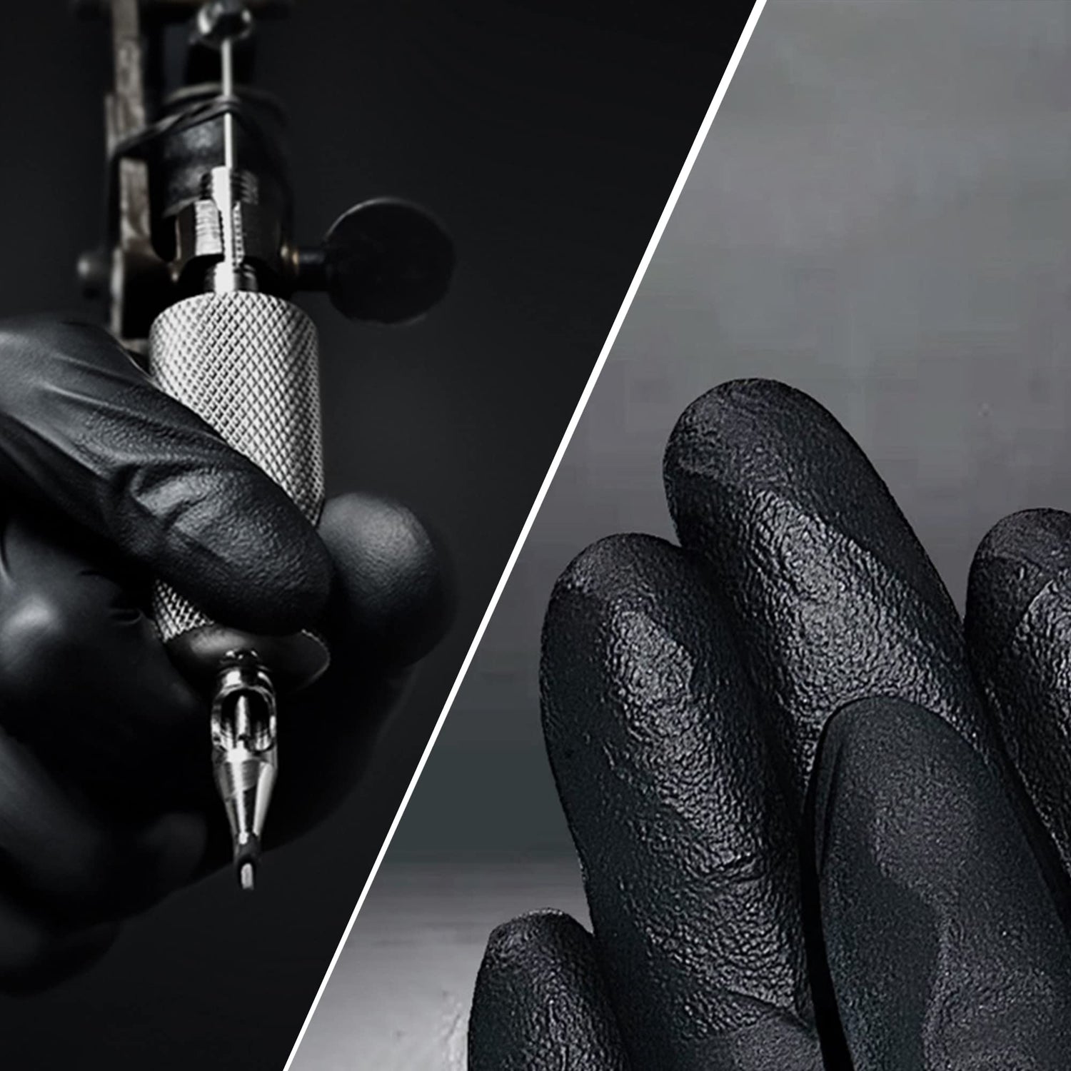 TitanFlex Disposable Nitrile Exam Gloves, 6-mil, Black, XL 100-ct Box, Heavy Duty Disposable Gloves, Cooking Gloves, Mechanic Gloves, Latex Free TITANflex