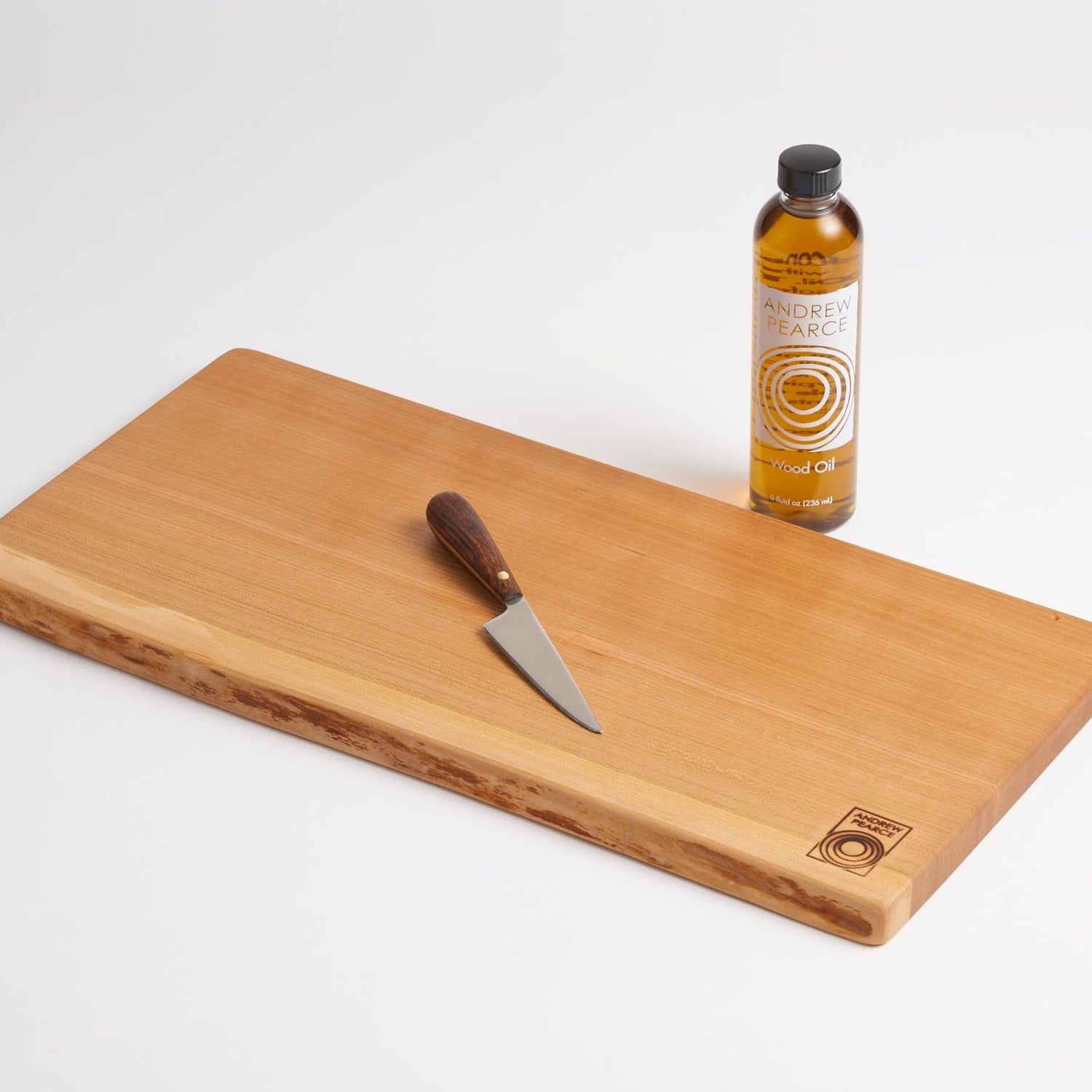 Andrew Pearce Premium Walnut Wood Oil Bowl Conditioner 8oz - Wooden Bowl and Cutting Board Oil Andrew Pearce