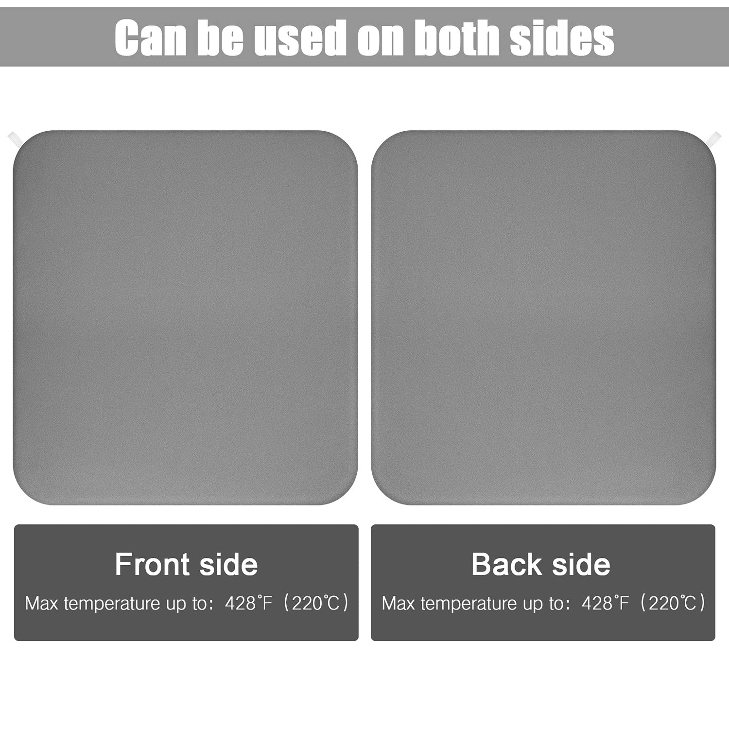 3 Pcs Heat Press Mats Compatible with Easypress 2 / Easypress Easy Press Mat Protective Resistant Mat Double Sides Applicable Ironing Insulation Mat Tatuo