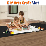 Warome Silicone Mat,78.7”x 23.6” Heat Resistant Mats for Countertop,Extra Large Countertop Protector Mat, Multi-functional Cuttable Kitchen Counter Warome