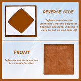 KELEYU 2 Pcs Wrap Cover for Heat Press Platen 15x15 Inch,Non-Stick High Temperature Reusable Teflon Heat Press Platen Wrap Cover,Protecting KELEYU