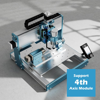 Genmitsu 3030-PROVer MAX CNC Router Machine with Linear Guide & Ball Screw Motion, Achieve ±0.05mm Accuracy for High Precision Metal Aluminum Copper - WoodArtSupply