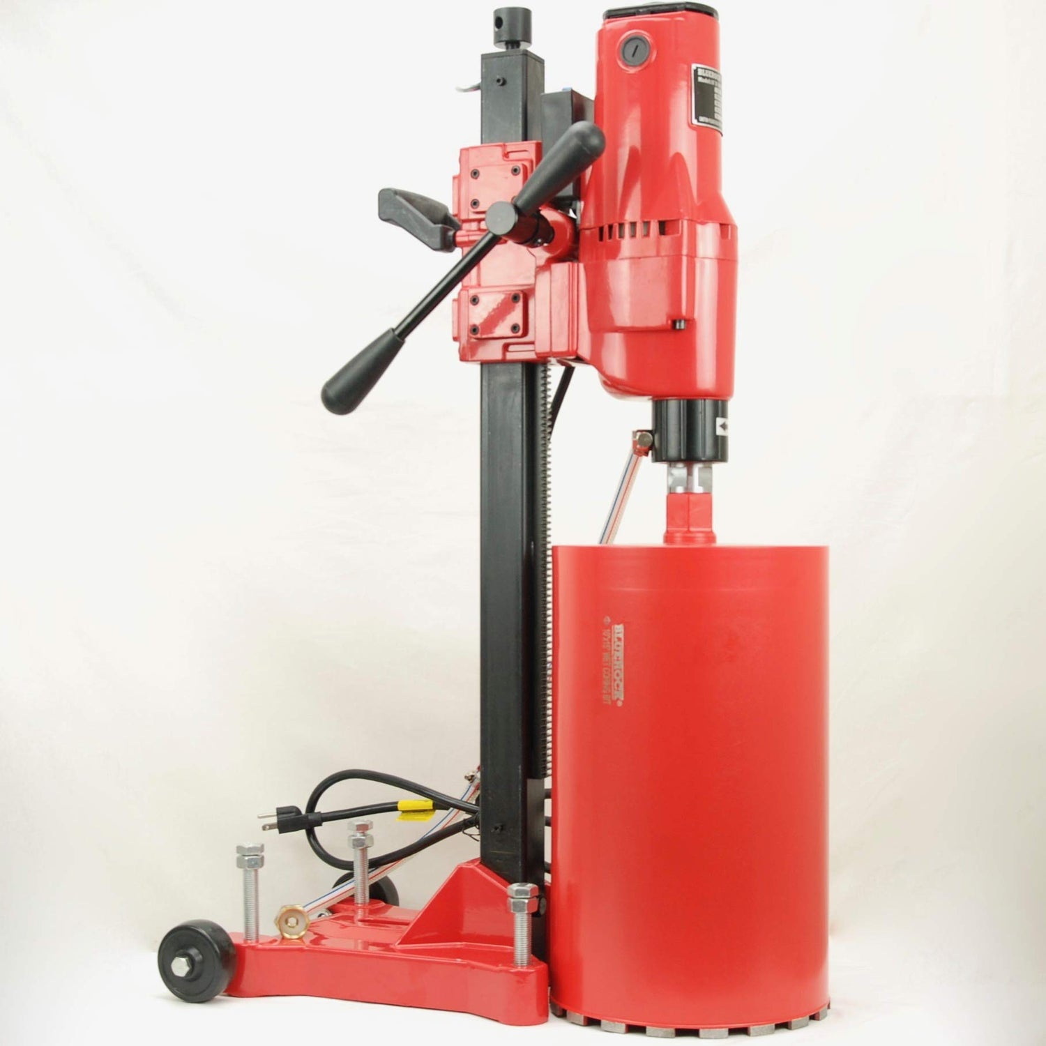 BLUEROCK TOOLS Model: 10Z1RB CONCRETE CORE DRILL w/ROLLING BASE- 1"-10" BIT SET PACKAGE DEAL! BLUEROCK