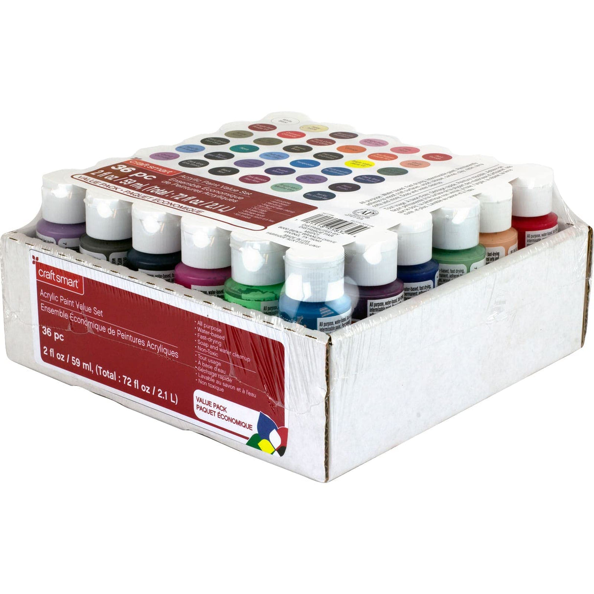 Craft Smart 36 Color Acrylic Paint Value Set Craft Smart