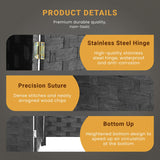 Room Divider Wall 4 Panels Indoor Handmade Wood Portable Room Dividers and Folding Privacy Screens Used in Multiple Occasions Decorate and Beautify Dopinmin