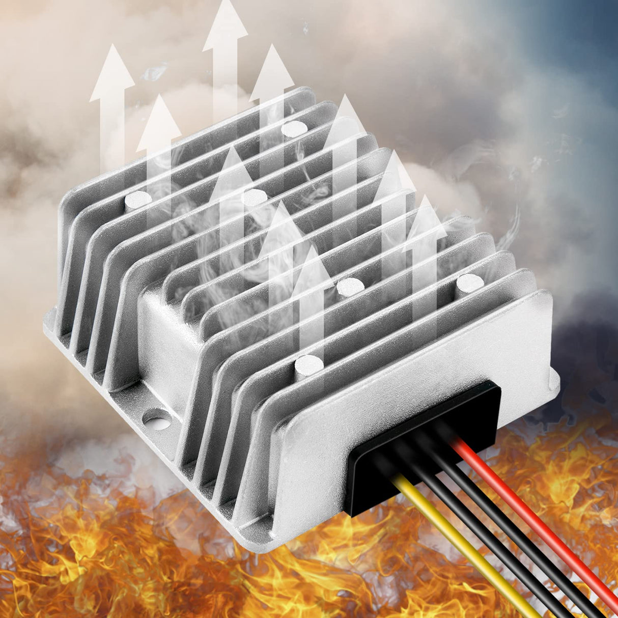 BIRITALO 48V Step Down to 12V 20A Waterproof DC Voltage Converter Reducer Module 240W Regulator for Golf Cart Club Car Truck Vehicle Led Strip Light BIRITALO