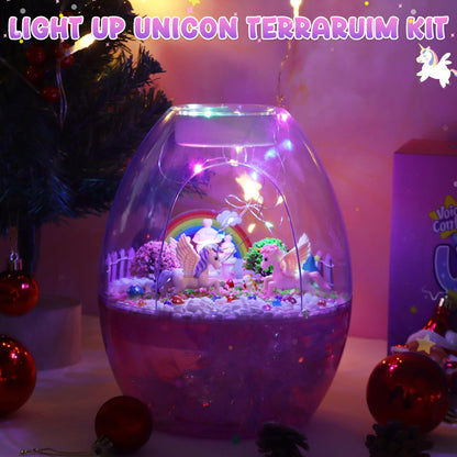ZMLM Unicorn Craft Gift for Kids: Make Your Own Unicorn Night Light DIY Arts Crafts Kits Lamp Projector for Bedroom Decoration Unicorn Toy Christmas