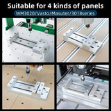 Mini Low Profile Bench Vise Workholding Clamp Work Table for FoxAlien 3018, Masuter, Masuter Pro, 4040-XE, XE-PRO, WM-3020 CNC Router Machine FoxAlien