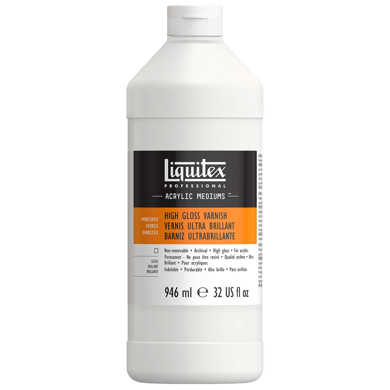 Liquitex Professional High Gloss Varnish, 946ml (32-oz) Liquitex