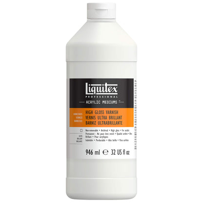 Liquitex Professional High Gloss Varnish, 946ml (32-oz) - WoodArtSupply