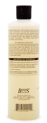 John Boos MYSB Mystery Butcher Block Oil, 16 Ounce Bottle John Boos