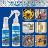 Multi Purpose Rust Remover Spray,Ouhoe Iron Powder Remover, Iron Powder Remover, Rustout Instant Remover Spray, Rust Out Instant Remover Spray (2 CZNBZN