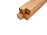 Cherry Lumber Square Turning Blanks 1.5" x 1.5" (4pc) (1.5" x 1.5" x 12") Barrington Hardwoods