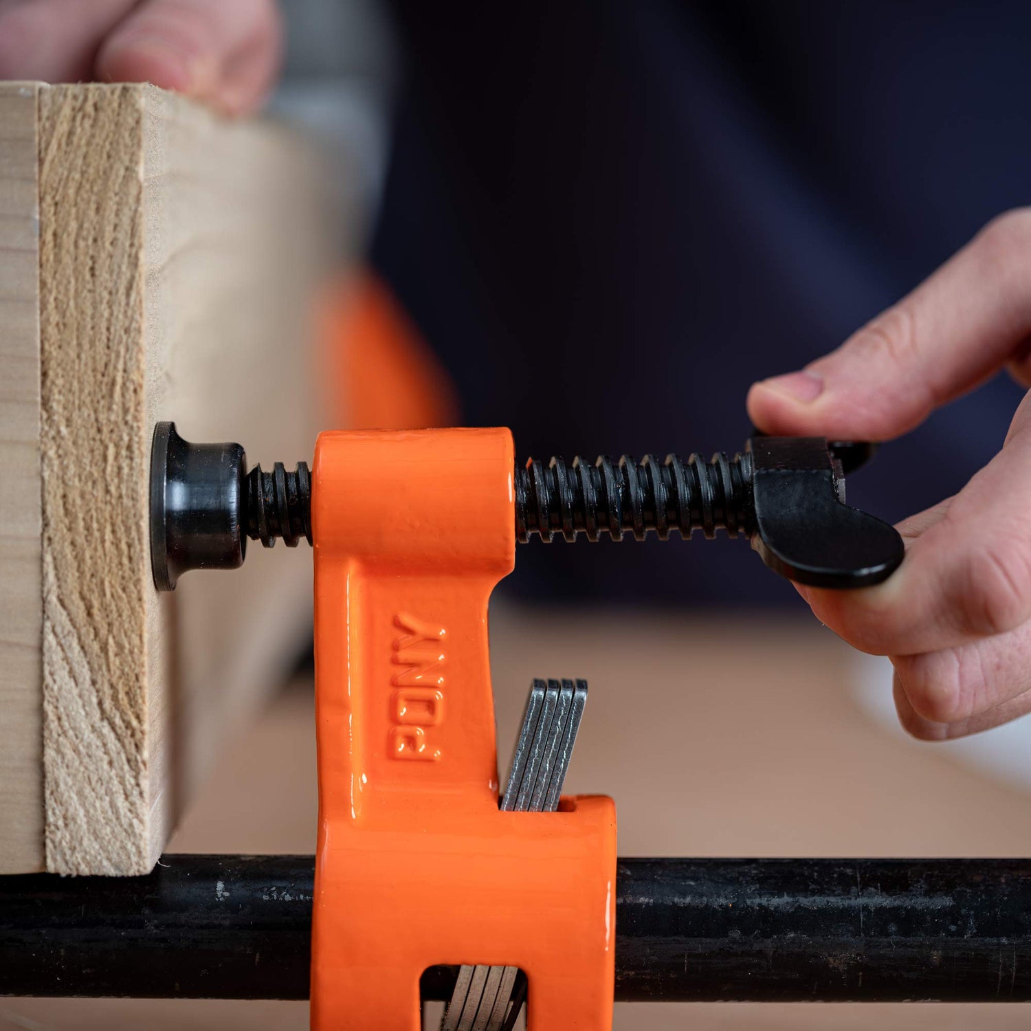 Pony 56 2-1/2" Deep Reach Clamp & Spreader Fixture for 3/4" Pipe Pony Jorgensen