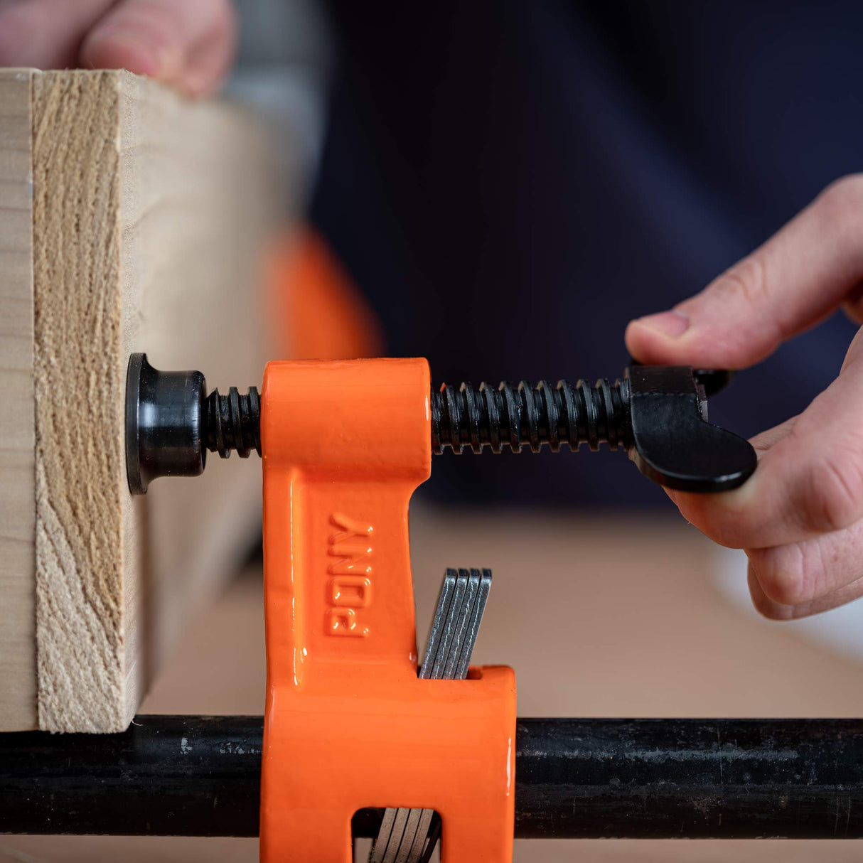 Pony 56 2-1/2" Deep Reach Clamp & Spreader Fixture for 3/4" Pipe Pony Jorgensen