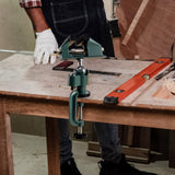 Fasmov Swivel 3" Universal Table Vise Tilts Rotate 360° Universal Work, Table Vice Portable for Workbench, Home, Drilling, Woodworking, and More, Fasmov