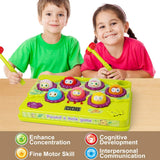 BAODLON Interactive Pound a Mole Game, Toddler Toys, Light-Up Musical Pounding Toy, Early Developmental Toy, Fun Gift for Age 3, 4, 5 Years Old Kids, BAODLON