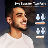 Reure High Fidelity Concert Ear Plugs, Noise Cancelling Silicone Ear Plugs 2 Pairs Great for Concerts Loud Music, Musicians, Motorcycles, Airplanes, Reure