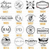 Customisable PrudoPex Metal Branding Iron for Personalised Stamps on Wood, Leather, and More PrudoPex