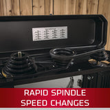 JET 17-Inch Floor Drill Press, 3/4 HP, 1Ph 115V (Model JDP-17MF) Jet