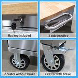 CHETTO C 72 in Tool Chest Tool Box Mobile 15 Drawers Storage Rolling Cabinet with Wheels Lock Key Locking System Drawer Liners for Garage Warehouse CHETTO C