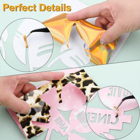 CAREGY HTV Heat Transfer Vinyl Bundle: 75 Pack 12" x 10" Iron on Vinyl for T-Shirt, 57 Assorted Colors for All Cutter Machine or Heat Press Machine CAREGY
