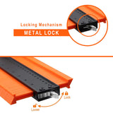 Contour Gauge (12 Inch) with Lock Profile Tool, Christmas Day Gifts Woodworking Tools Carpenter Tools for Men Construction Scribe Tools, Gifts for Feeke