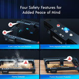 Longer Laser B1 Engraver, 24W Laser Engraver Machine with Air Assist, 120W DIY Precisely Laser CuttingMachine, High-Speed 20000mm/min, Precise Longer