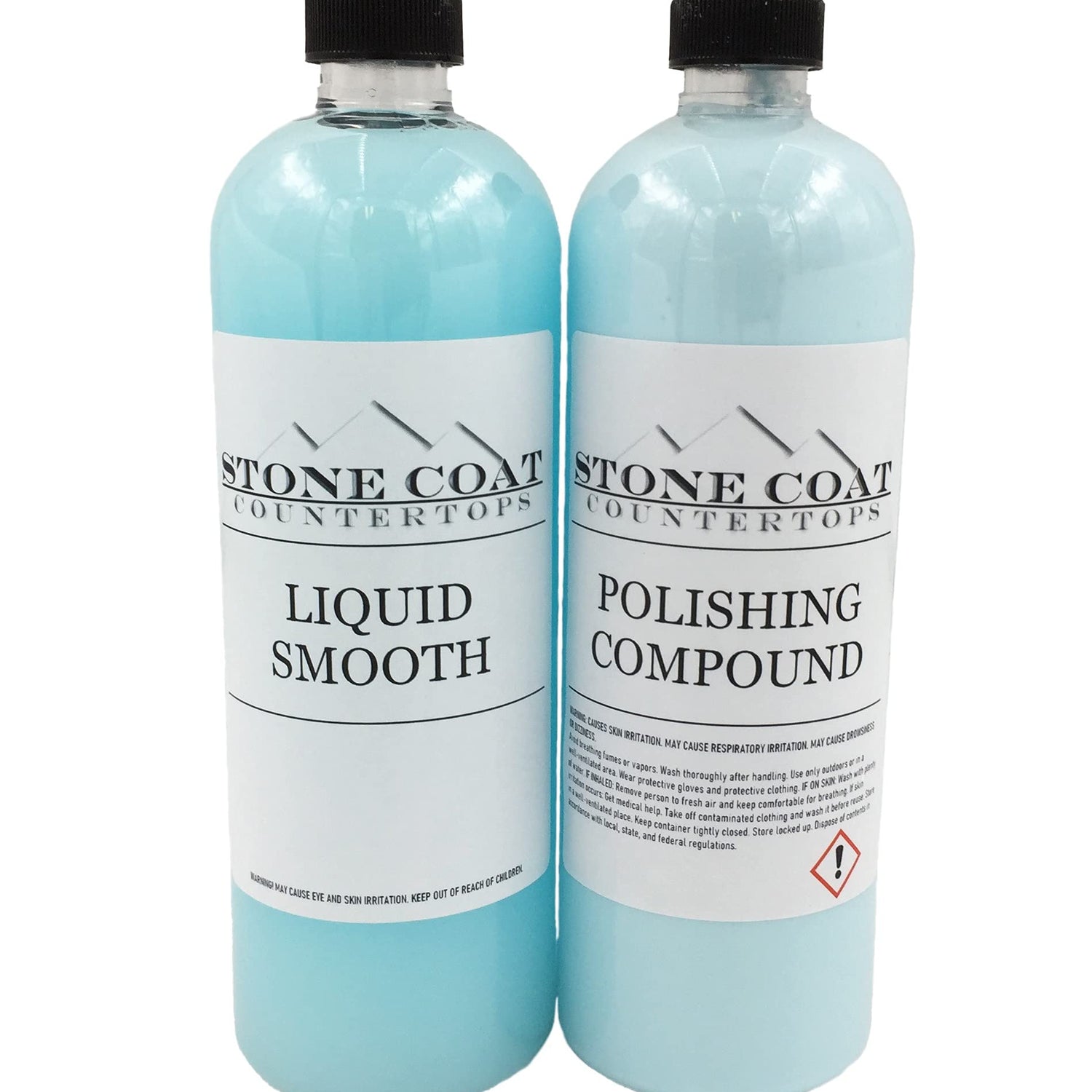 Polishing & Cleaning Kit for Epoxy Resin (Stone Coat Countertops) – Remove Scratches from Epoxy Projects After Sanding! Smooths Out Counters, Tables, Stone Coat Countertops