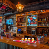 ResinWorld Shot Glass Serving Tray Mold + 3D Silicone Chess Piece Mold for Epoxy Resin, Chess Board Game Mold ResinWorld