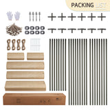 Gardesol Carport, 10'x20' Heavy Duty Carport with Roll-up Ventilated Windows, Portable Garage with Removable Sidewalls & Doors for Car, Truck, Boat, Gardesol