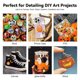 Bundle of MeiLiang Watercolor Paint Set, 36 Vivid Colors in Pocket Box with Arrtx 30 Colors Acrylic Paint Pens for Rock Painting LIGHTWISH