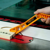 POWERTEC 71552 4-Piece Universal Featherboard Woodworking Safety Kit w/Magnetic Push Stick and Deluxe Push Blocks for Table Saws, Router Tables, POWERTEC