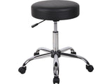 Boss Office Products Be Well Medical Spa Stool in Black Boss Office Products