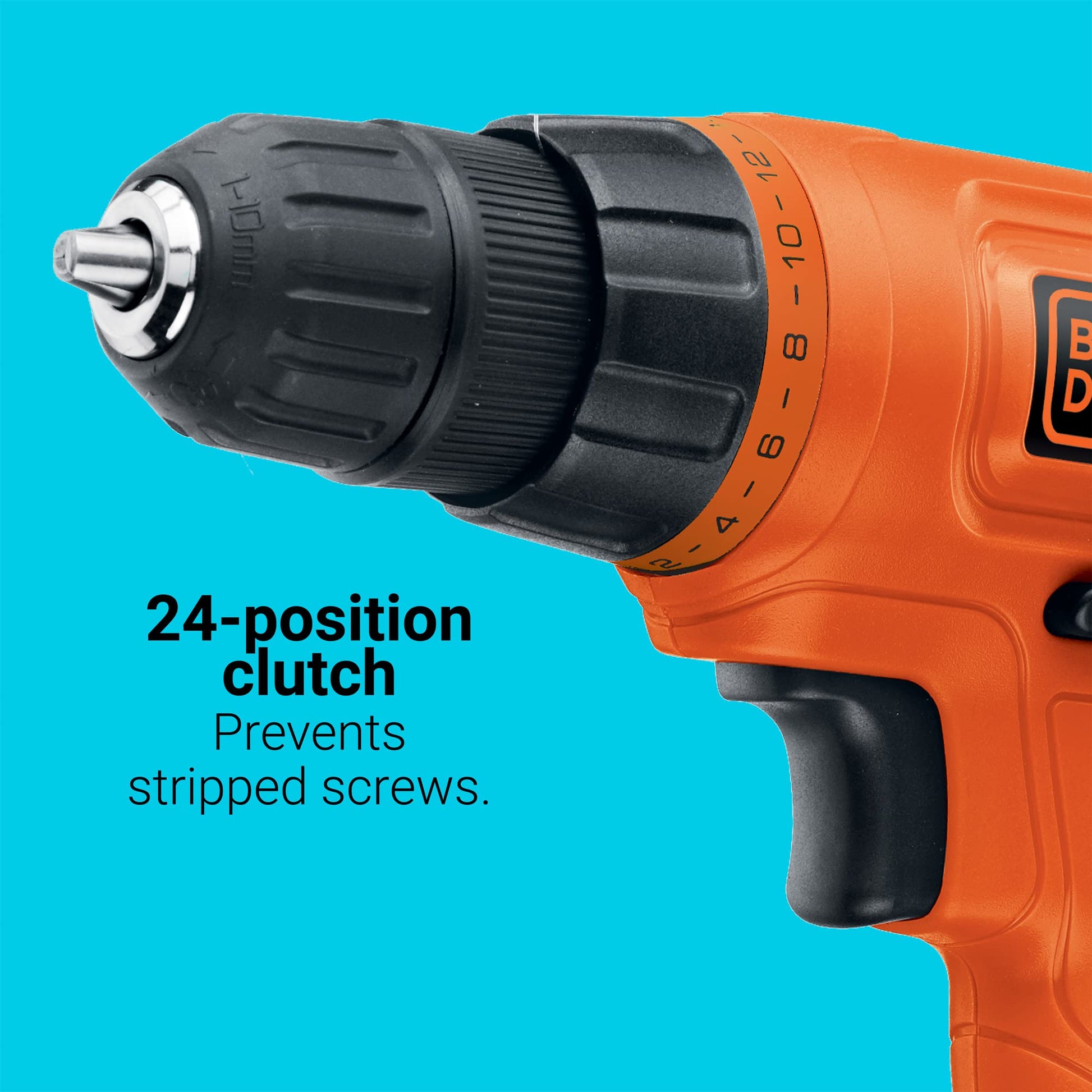 BLACK+DECKER 20V MAX* POWERECONNECT Cordless Drill/Driver + 30 pc. Kit (LD120VA) - WoodArtSupply