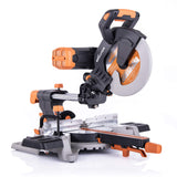 Evolution Power Tools R255SMSDB 10" Multi-Material Double Bevel Sliding Compound Miter Saw Evolution