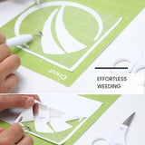 Echomerx 12" x 6' Puff Vinyl Heat Transfer Roll - Instant 3D Dimension, Effortless Weeding - Puffy HTV Iron-On Vinyl on Shirt Heat Press, Cricut echomerx