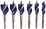 IRWIN SPEEDBOR Drill Bit Set for Wood, 4-Inch, 6-Piece (1877239) IRWIN