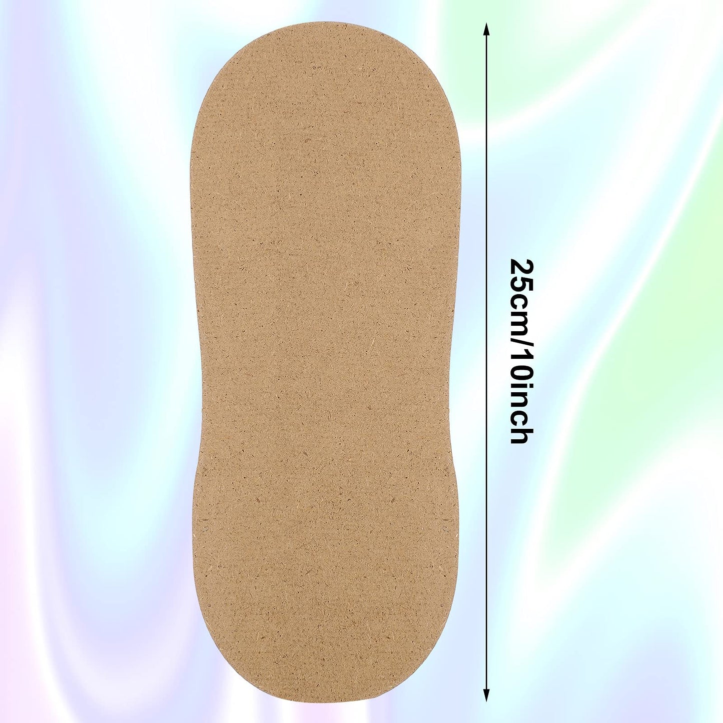 2 Pieces Short Sock Jigs MDF Sublimation Printing Sock Jig Heat Press Dye Wood Sock Jigs for Printing DIY Pattern Blank Socks Sublimation - WoodArtSupply