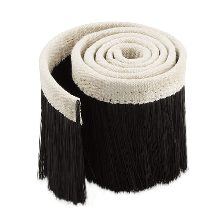 Acrux7 Dust Shoe Brush, 100mm Engraving Machine Dust Cover Nylon CNC Vacuum Brush for CNC Router Spindle Motor Black Acrux7