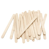 KTOJOY 200 Pcs Craft Sticks Ice Cream Sticks Natural Wood Popsicle Craft Sticks 4.5 inch Length Treat Sticks Ice Pop Sticks for DIY Crafts KTOJOY