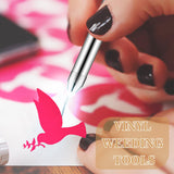 3 Pcs Weeding Tools for Vinyl with LED Light Set Pin Pen Weeding Tool Weeding Pen Craft Tweezers Pin Tools for Cutting Machines Crafting Accessories Therwen