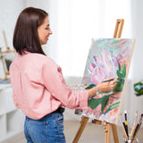 Wood Canvas Boards Unfinished Wooden Panel Boards Wood Paint Pouring Panels for Painting Drawing Home Decor (4.7 x 4.7", 6 x 6", 8 x 8", 10 x 10", 12 Youyole