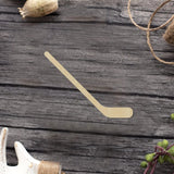 Hockey Stick Wood Craft,Unfinished Wooden Cutout Art,DIY Wood Sign, Inspirational Farmhouse Wall Plaque,Rustic Home Decor for Grandpa Papa Dad Arupkeer
