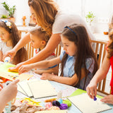 Beginners Wooden Loom Notched Weaving Loom Basket Weaving Loom Tools Accessories for Kids Adult Art Craft Activity Jewelry Motor Skills Crochet Minatee