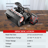 Tumblers Heat Press, Tumbler Mug Heat Press Machine 30oz 20oz 16oz Sublimation Tumblers Press Glass Jar Cans, DIY Heat Transfer Press Vinyl for AKEYDIY