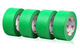 BOMEI PACK Green Painters Tape 2 inch Wide, Medium Adhesive Green Masking Tape 2 inch x 55 Yards (220 Total Yards) 4 Rolls, Residue-Free Wall Trim BOMEI PACK
