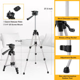 PREXISO 360° Laser Level with Tripod, 100Ft Self Leveling Cross Line Laser- Green Horizontal Line for Construction, Floor Tile, Renovation with Prexiso