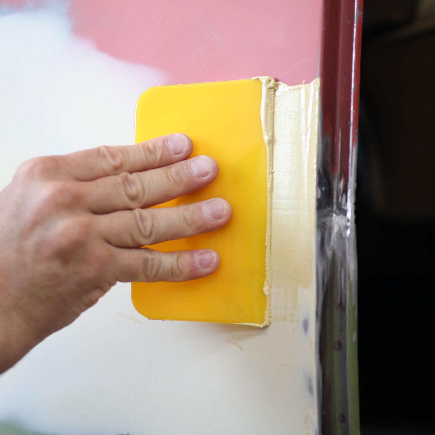 ABN Car Body Filler Spreader 50pc Set - 4in Flexible Plastic Body Filler Applicator Set for Fillers, Putties, and Paint ABN